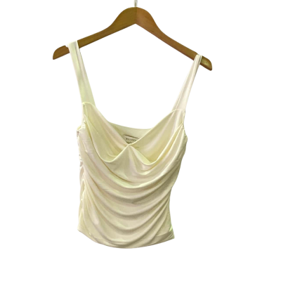 Meshki Womens  Size M Singlet Top White 