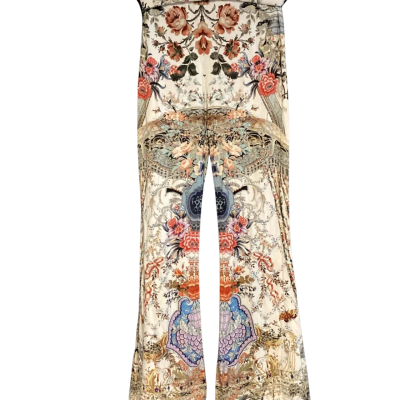 Camilla Kids flare pants  Size 8 Brown / Green / Multicoloured 