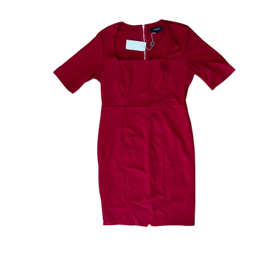 BNWT Oxford Red Dallas Ponti Dress Size 14