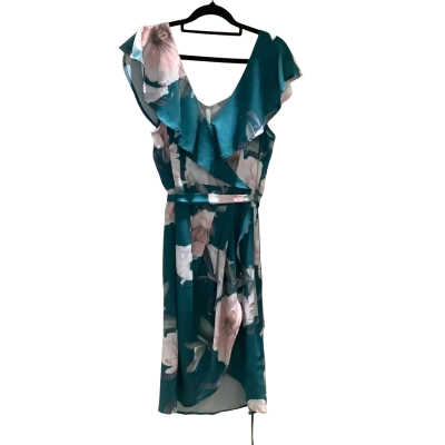 Spicy Sugar Womens  Size 10 Cocktail Dress Floral / Green RRP $99.95