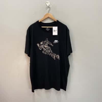 Nike Mens  Size XXL Short Sleeve T-shirt Black  