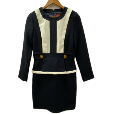Scofield Womens  Size M Black  / White Dress