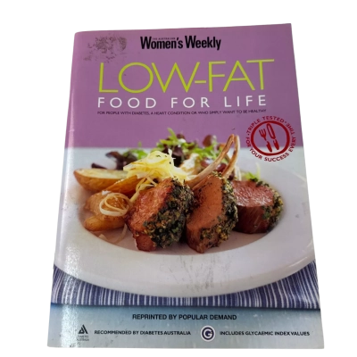 Woman’s weekly low fat food for life