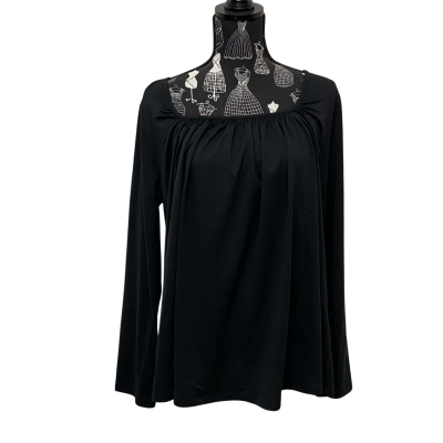  Halara Womens  Size XL Long Sleeve Top Black  BNWT