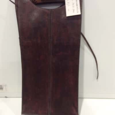 Kendra Corp leather double wine carrier