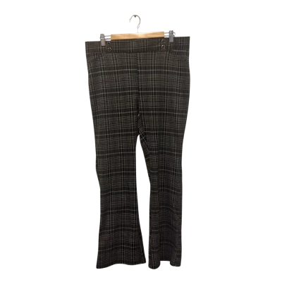 Autograph Womens  Size 16 Black  / Checked Pants