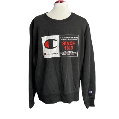 Champion Mens  Size L Jumper Black  