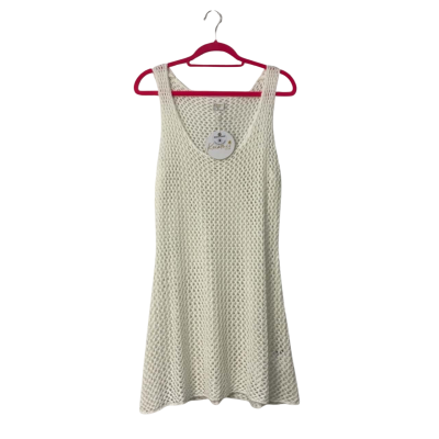 BNWT Kaiami Swim Womens Beach Cover Up Dress Size XL White 