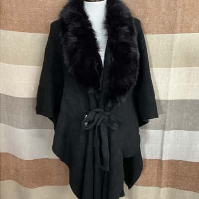 Portmans Womens  Size One Size Gilet Black  