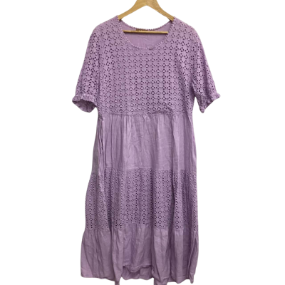 La Strada Womens  Size XL Casual Dress Purple (k)