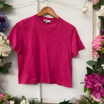 COS Womens  Size 8 / S Cropped Top Pink  
