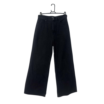 Ghanda  Size 14 Wide Leg Jeans Black  