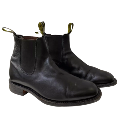 RM Williams Mens Size 6.5 Black Boots
