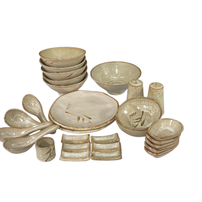 Japanese style Table set. 28 pcs 