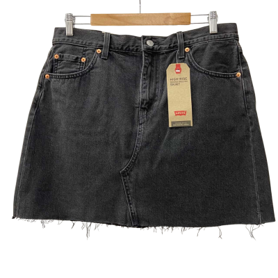 Levi Strauss & Co. Women's Black Mini Skirt - Size 32  