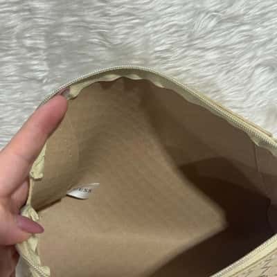 Guess Womens Gold cosmetic bag