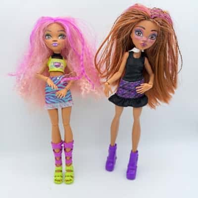 2 x 2021 Monster High Clawdeen Wolf Dolls