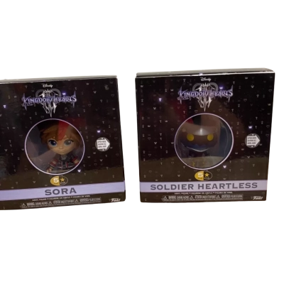 Brand New Kingdom Hearts Sora and Solider Heartless Figures