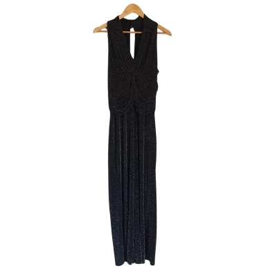 Star by Julie Macdonald Womens  Size 16 Sleeveless Jumpsuit Black  