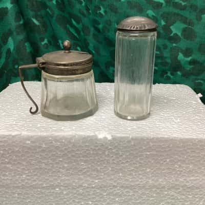 Vintage Condiment Jars