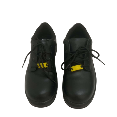 Mens KingGee Workwear Shoes Size 7 Black / Yellow 