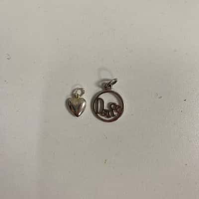  Womens Silver Charms 