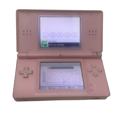 Nintendo DS Lite Pink No Charger or Stylus