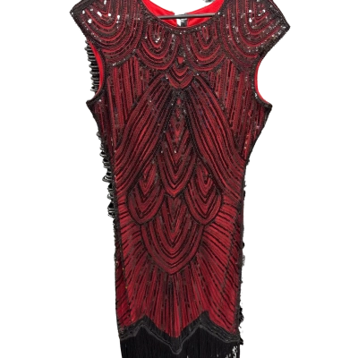  Women’s Size M Flapper GATSBY style dress 