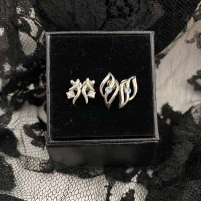  Womens Earrings Silver 