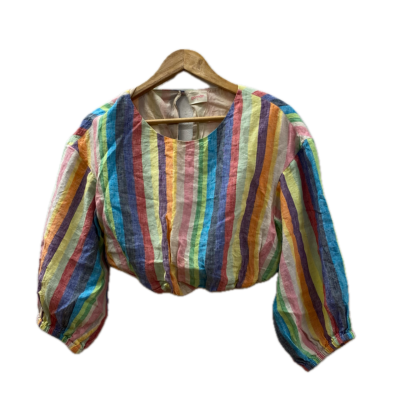 Gorman Womens Top Size S Multicoloured Linen
