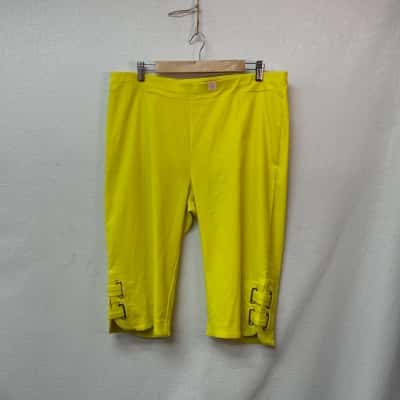 Millers Womens  Size 18 Casual Pants Yellow 