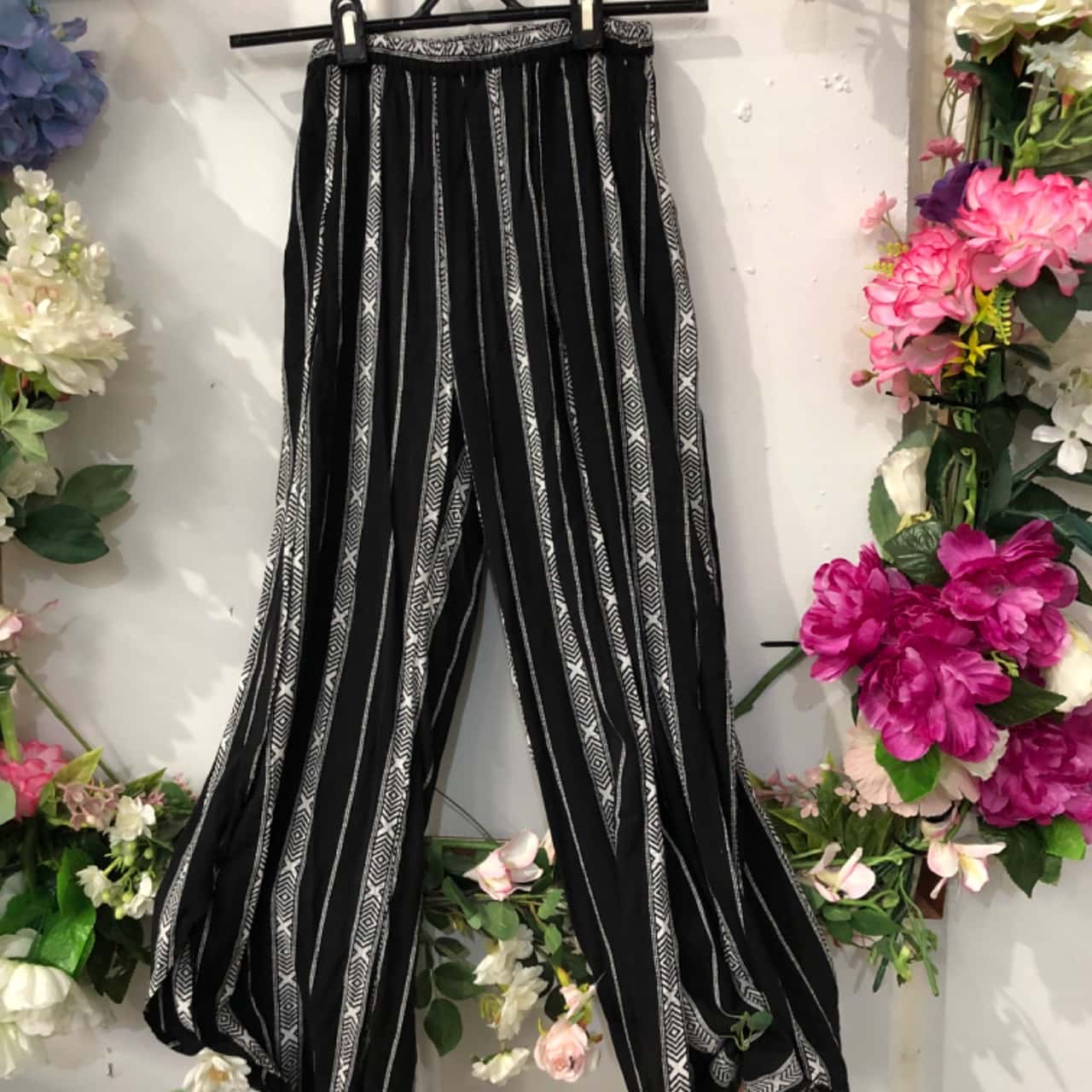 Seafolly Size XS open leg trousers