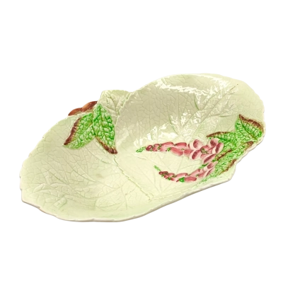 Australian Design, Made In England Carlton Ware Foxglove Apple Blossom Dish 27cm Length x 18cm Width x 7cm Height  (cubes)