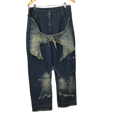  Mens Size 31 Straight Leg Jeans Blue 