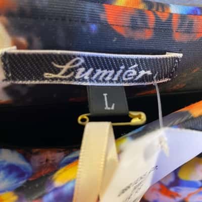 Lumier Womens  Size L Sleeveless Dress Floral 
