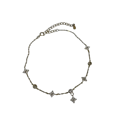 S925 Marked Women's Anklet 1 Piece