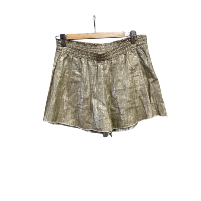 Ag Anelie Folies Womens  Size S Shorts Gold 