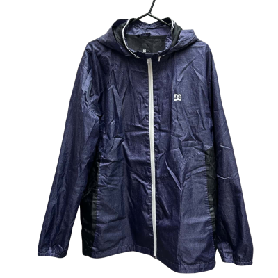 DC Shoes Mens Jacket XXL Windbreaker Hood Jacket