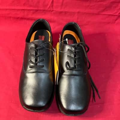 Ever Flex Jetty  Women's  Size 8 Black  Lace Up Leather Shoes