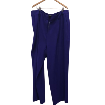 City Chic Womens  Size 24 Pants Purple BNWT$119