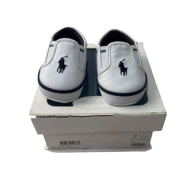 Ralph Lauren Kids  Size 17 Booties Navy Blue / White 