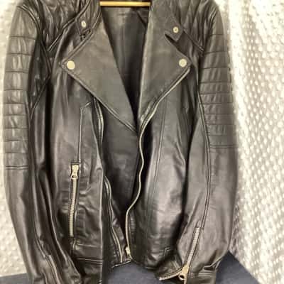 Curge Leather Jacket - Black
