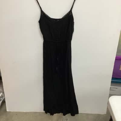 Kivari Womens  Size 10 Maxi Dress Black  (d)