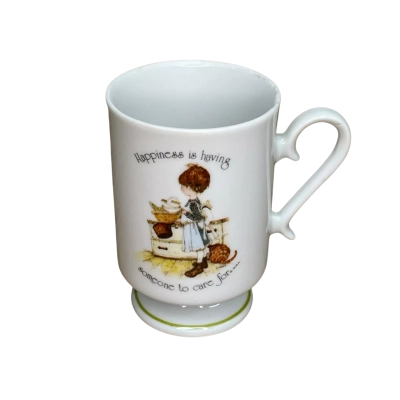 holly hobbie happiness is having someone to care for mug 