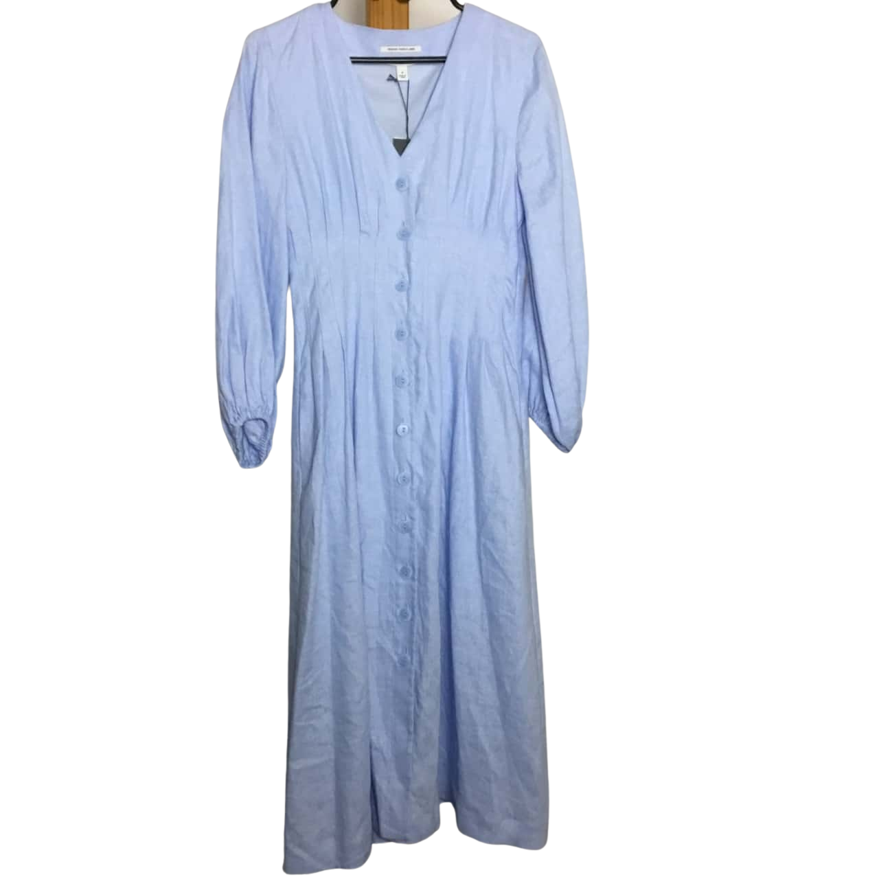 BNWT Country Road Pale Blue Dart Front MIDI Dress Size 8(s) - New With Tags | Salvos Stores BNWT Country Road Pale Blue Dart Front MIDI Dress Size 8(s) - New With Tags | Salvos Stores