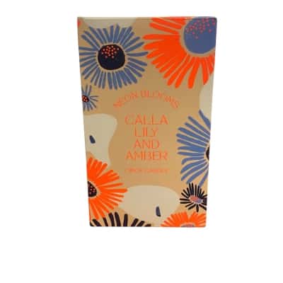 Dusk Neon blooms candle