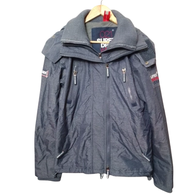 Superdry Women's Size S Navy Blue Outdoor Jacket 