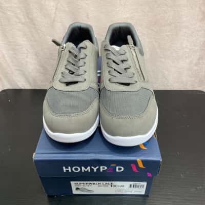 Homyped Superwalk Lace  Size:10 Colour:Grey/Silver