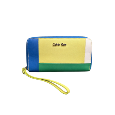 Calvin Klein Womens Scarlett Multicoloured Zip Around Wallet 