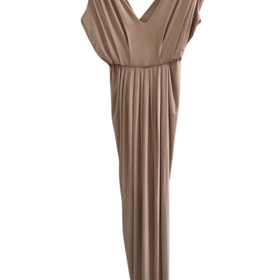  WomPia Peney Made in Manilla USA 8 UK12  Formal Dress Nude 